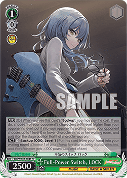 Full-Power Switch, LOCK (V.1 - Common) - BanG Dream! Girls Band Party! Countdown Collection