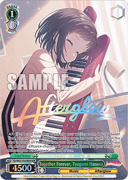 Together Forever, Tsugumi Hazawa (V.2 - Feature Rare) - BanG Dream! Girls Band Party! Countdown Collection