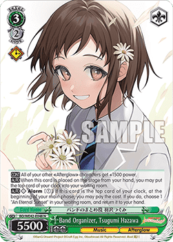 Band Organizer, Tsugumi Hazawa (V.1 - Common) - BanG Dream! Girls Band Party! Countdown Collection