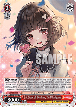A Stage of Blessings, Rimi Ushigome (V.1 - Common) - BanG Dream! Girls Band Party! Countdown Collection