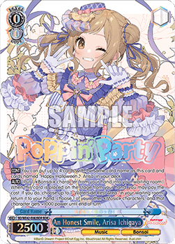 An Honest Smile, Arisa Ichigaya (V.2 - Feature Rare) - BanG Dream! Girls Band Party! Countdown Collection
