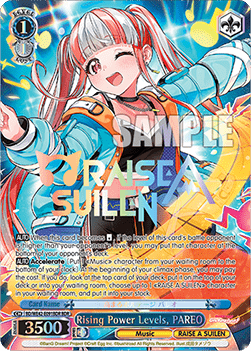 Rising Power Levels, PAREO (V.2 - Feature Rare) - BanG Dream! Girls Band Party! Countdown Collection