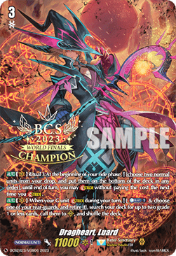 Dragheart, Luard [D-Format] (V.2 - Promo) - Bushiroad Championship Series 2023