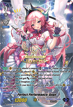 Perfect Performance, Ange [V Format] (V.2 - Promo) - Bushiroad Championship Series 2023