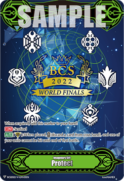 Imaginary Gift Protect [V Format] - Bushiroad Championship Series 2022