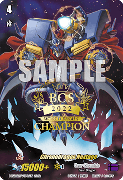 Chronodragon Nextage [G Format] - Bushiroad Championship Series 2022