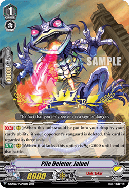 Pile Deletor, Jaluel [V-Format] - Bushiroad Championship Series 2022