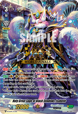Holy Great Sage of Black Shadows, Isabelle [V Format] - Bushiroad Championship Series 2019