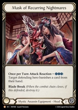 Mask of Recurring Nightmares (Rainbow Foil) - Part the Mistveil