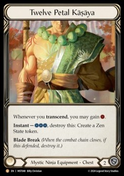 Twelve Petal Kasaya (Rainbow Foil) - Part the Mistveil
