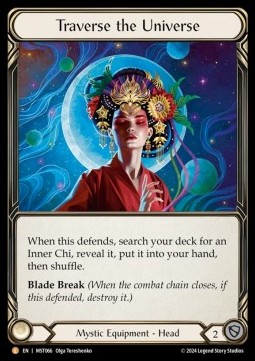 Traverse the Universe (Rainbow Foil) - Part the Mistveil