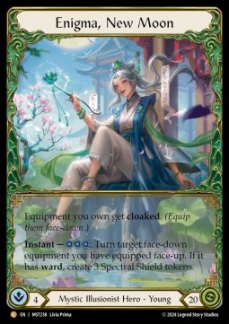 Enigma, New Moon (Rainbow Foil) - Part the Mistveil
