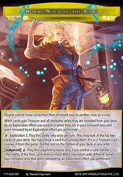 Helen, Witch of the Ruins // 2 Square Root 6 - Route to the Perfect Number (V.1 - Double Rare) - Thoth of the Trinity