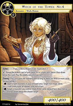 Witch of the Tower: No.4 - Thoth of the Trinity