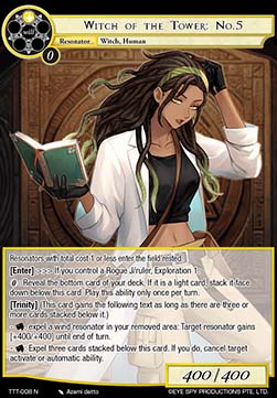 Witch of the Tower: No.5 - Thoth of the Trinity