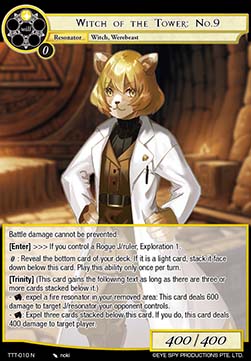 Witch of the Tower: No.9 - Thoth of the Trinity