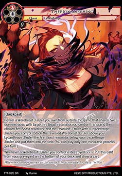 Therionmorphing (V.1 - Super Rare) - Thoth of the Trinity