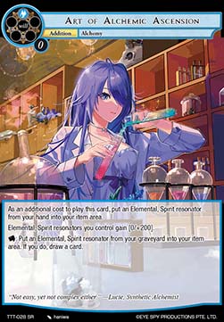 Art of Alchemic Ascension (V.1 - Super Rare) - Thoth of the Trinity