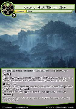Aradia, HeAVEN of AEon (V.1 - Super Rare) - Thoth of the Trinity