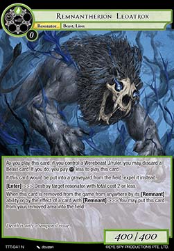 Remnantherion Leoatrox - Thoth of the Trinity
