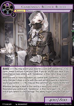 Gandennia's Beloved Butler (V.1 - Marvel Rare) - Thoth of the Trinity