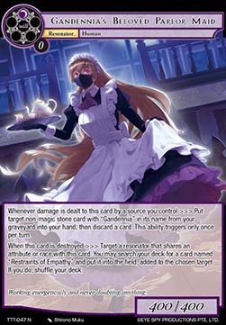 Gandennia's Beloved Parlor Maid - Thoth of the Trinity