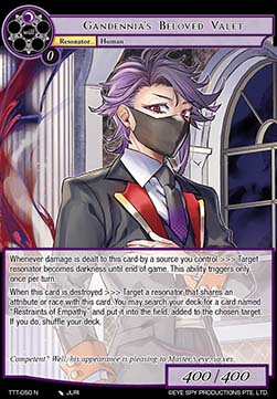 Gandennia's Beloved Valet - Thoth of the Trinity