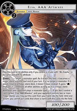 Elsa, AAA Attacker - Thoth of the Trinity