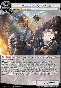 Evelyn, AAA Aviator - Thoth of the Trinity