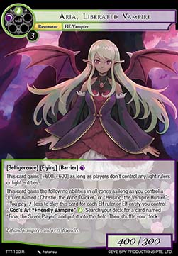 Aria, Liberated Vampire - Thoth of the Trinity