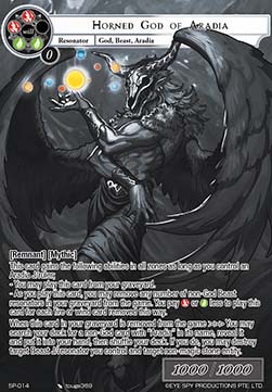 Horned God of Aradia (V.2 - Super Rare) - Thoth of the Trinity