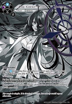 The Great Work I - Nigredo (V.2 - Super Rare) - Thoth of the Trinity