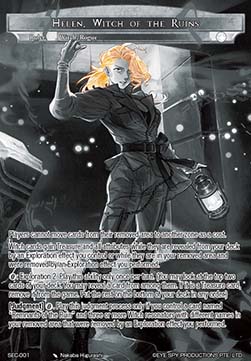 Helen, Witch of the Ruins // 2 Square Root 6 - Route to the Perfect Number (V.2 - Secret Rare) - Thoth of the Trinity