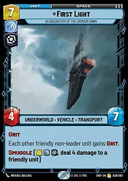 First Light, Headquarters of the Crimson Dawn - Shadows of the Galaxy
