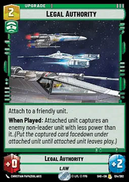 Legal Authority (V.1) - Shadows of the Galaxy