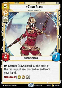 Zorii Bliss, Valiant Smuggler - Shadows of the Galaxy