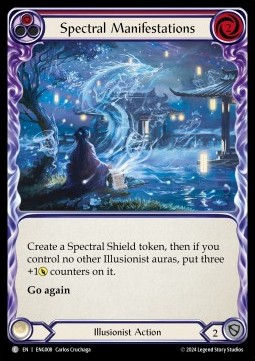 Spectral Manifestations (Red) (Regular) - Part the Mistveil - Enigma Blitz Deck