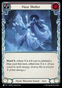 Haze Shelter (Red) (Regular) - Part the Mistveil - Enigma Blitz Deck