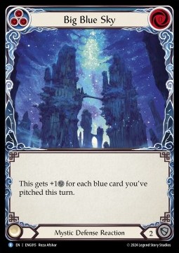 Big Blue Sky (Regular) - Part the Mistveil - Enigma Blitz Deck