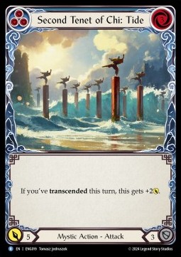 Second Tenet of Chi: Tide (Regular) - Part the Mistveil - Enigma Blitz Deck