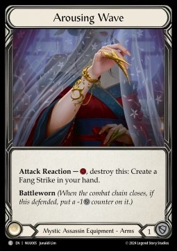 Arousing Wave (Regular) - Part the Mistveil - Nuu Blitz Deck
