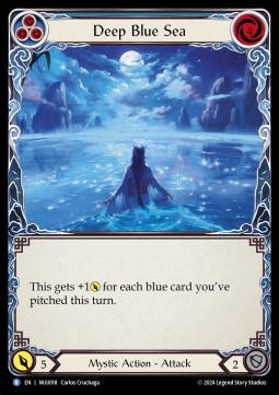 Deep Blue Sea (Regular) - Part the Mistveil - Nuu Blitz Deck