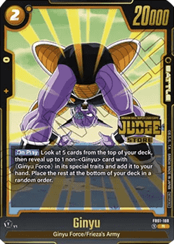 Ginyu (FB01-108) [Fusion World] - Judge Promos [Fusion World]