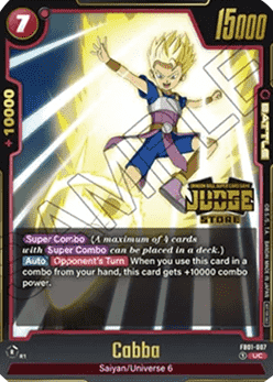Cabba (FB01-007) [Fusion World] - Judge Promos [Fusion World]
