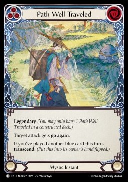 Path Well Traveled // Inner Chi (Regular) - Part the Mistveil - Nuu Blitz Deck