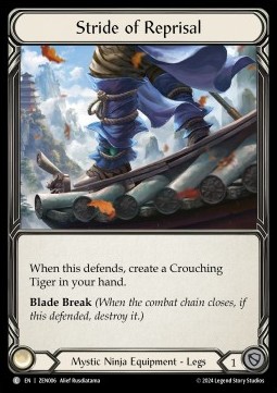 Stride of Reprisal (Regular) - Part the Mistveil - Zen Blitz Deck
