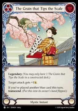 The Grain that Tips the Scale // Inner Chi (Regular) - Part the Mistveil - Zen Blitz Deck