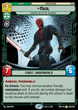 Maul, Shadow Collective Visionary - Shadows of the Galaxy