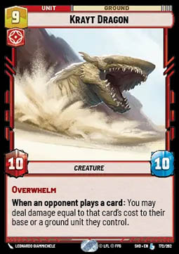 Krayt Dragon - Shadows of the Galaxy