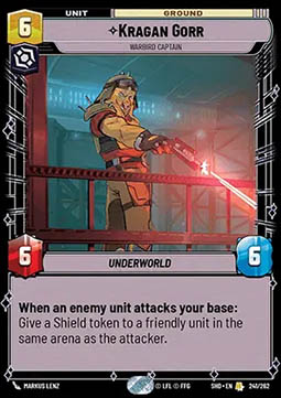 Kragan Gorr, Warbird Captain - Shadows of the Galaxy